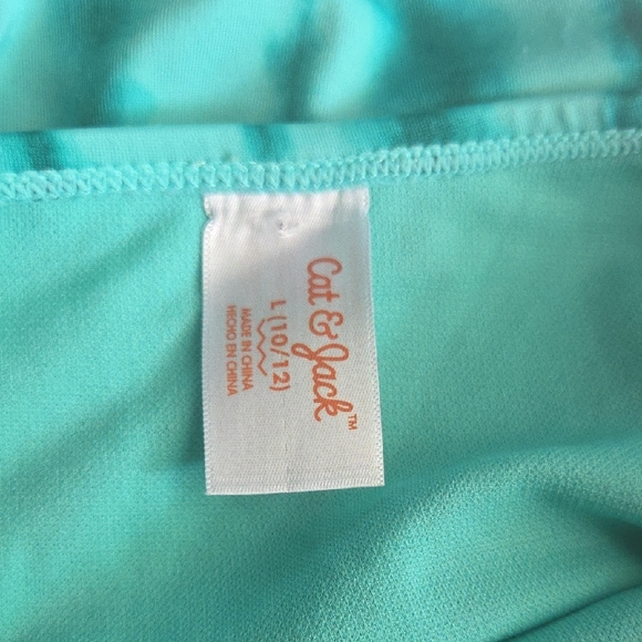 Cat & Jack Teal Bikini Bottoms - Picture 2 of 3